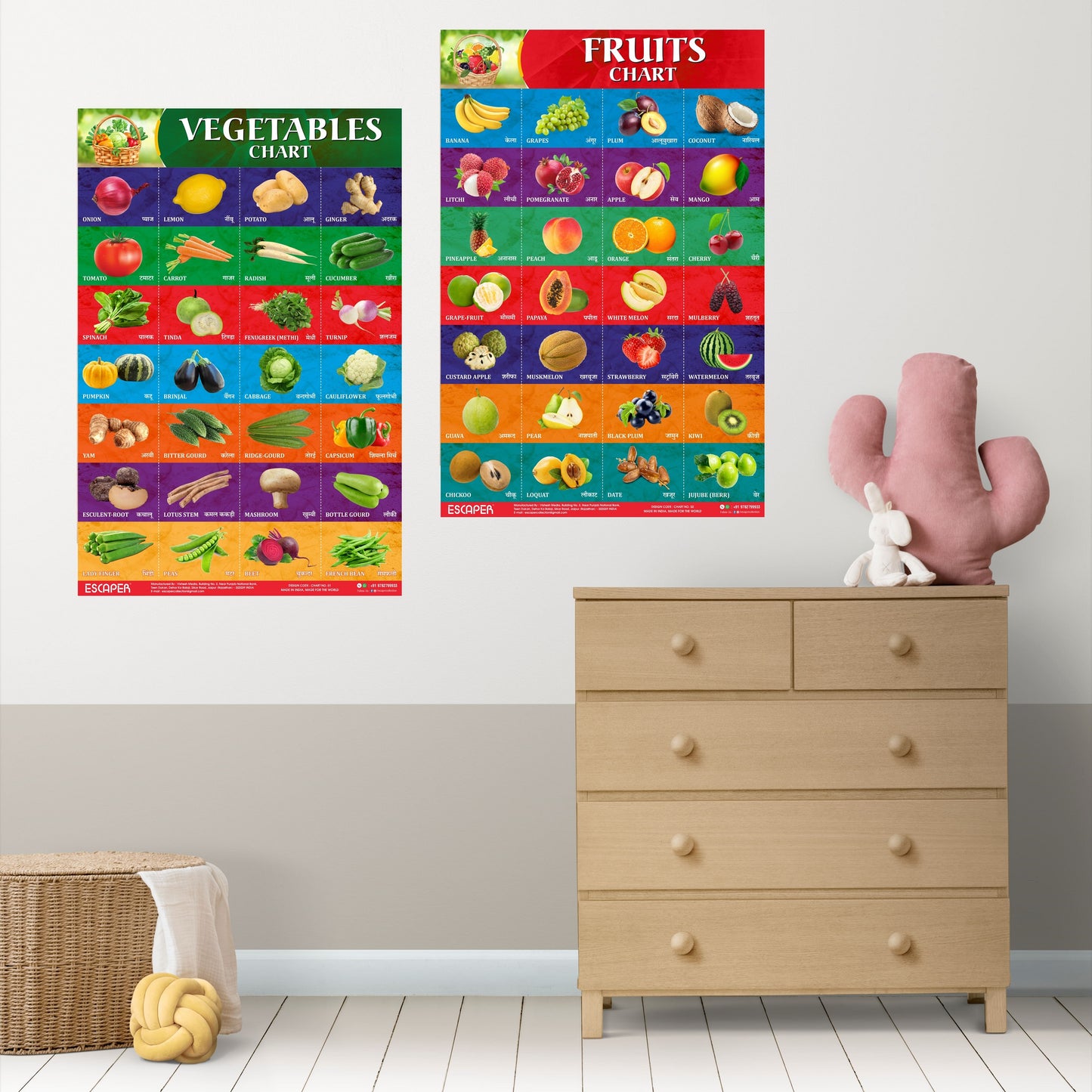 Educational Charts for Kids (10 Charts)