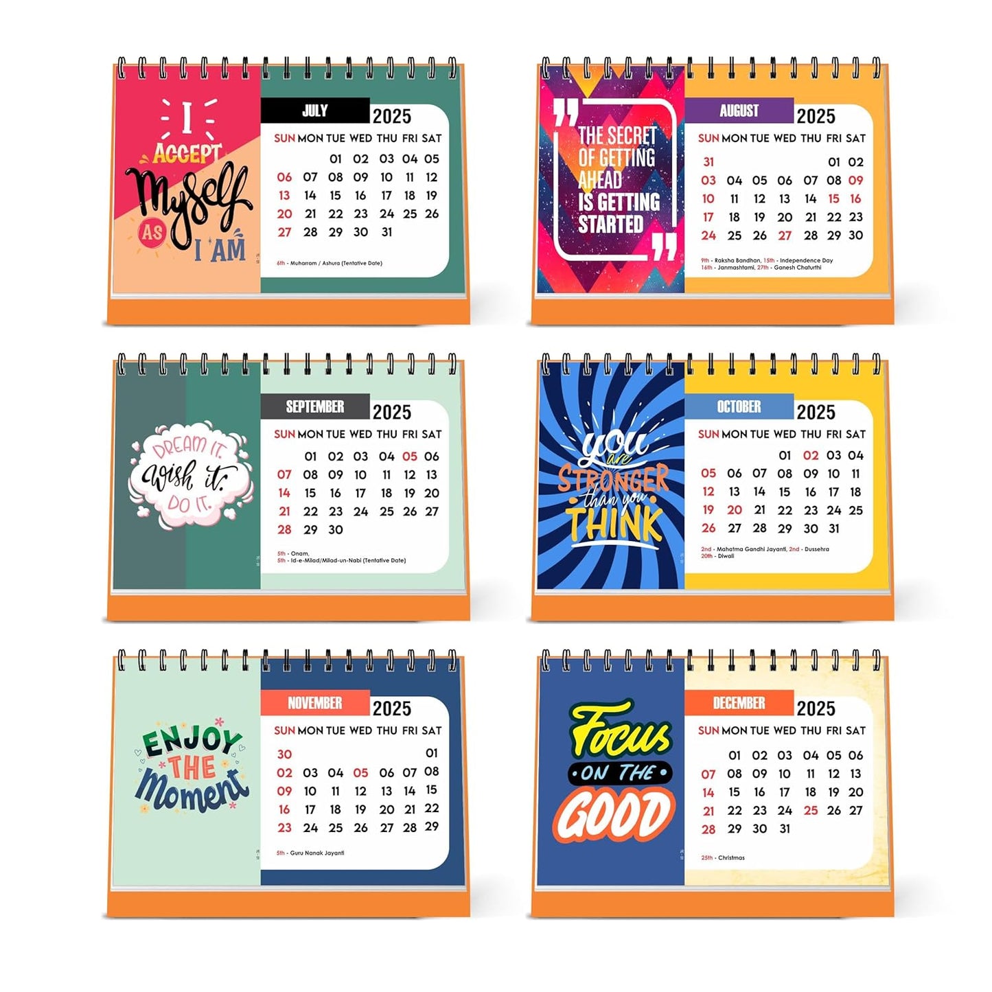 Good Things Take Time Desk Calendar 2025