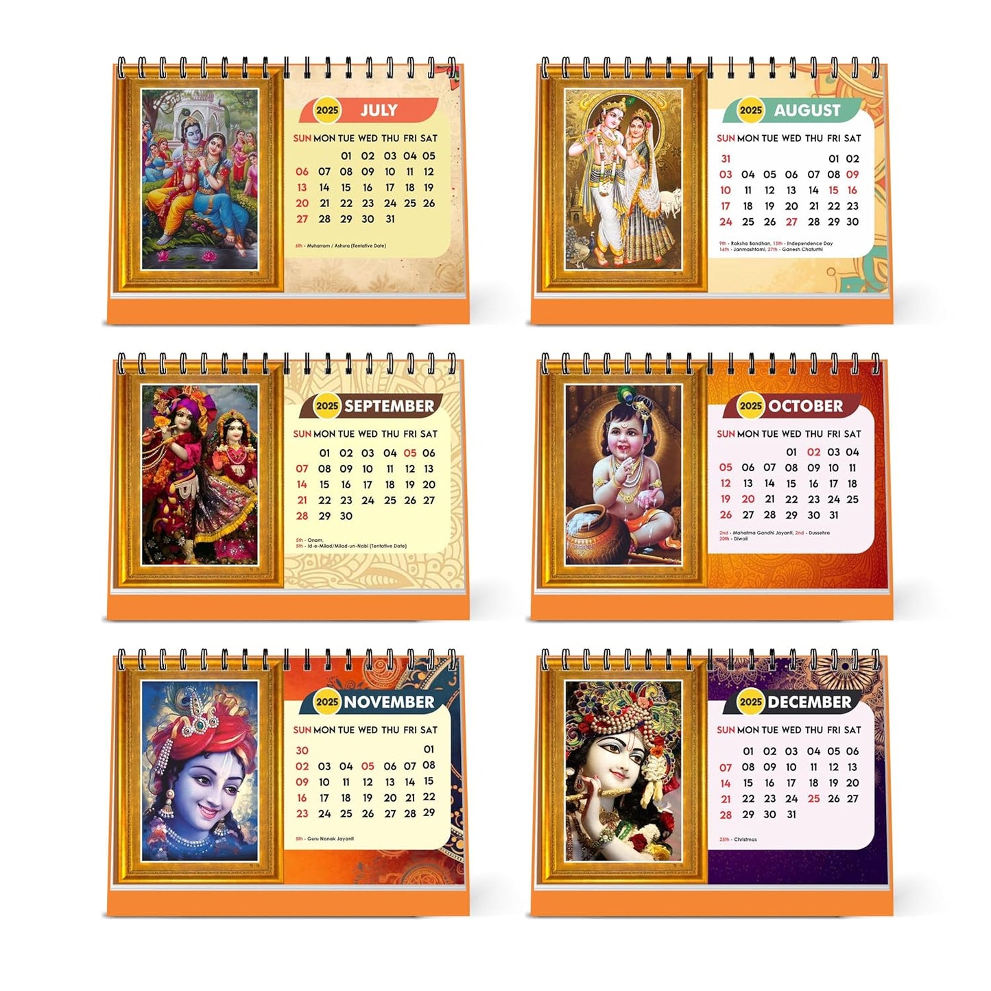 ESCAPER Shri Krishna Calendar 2025