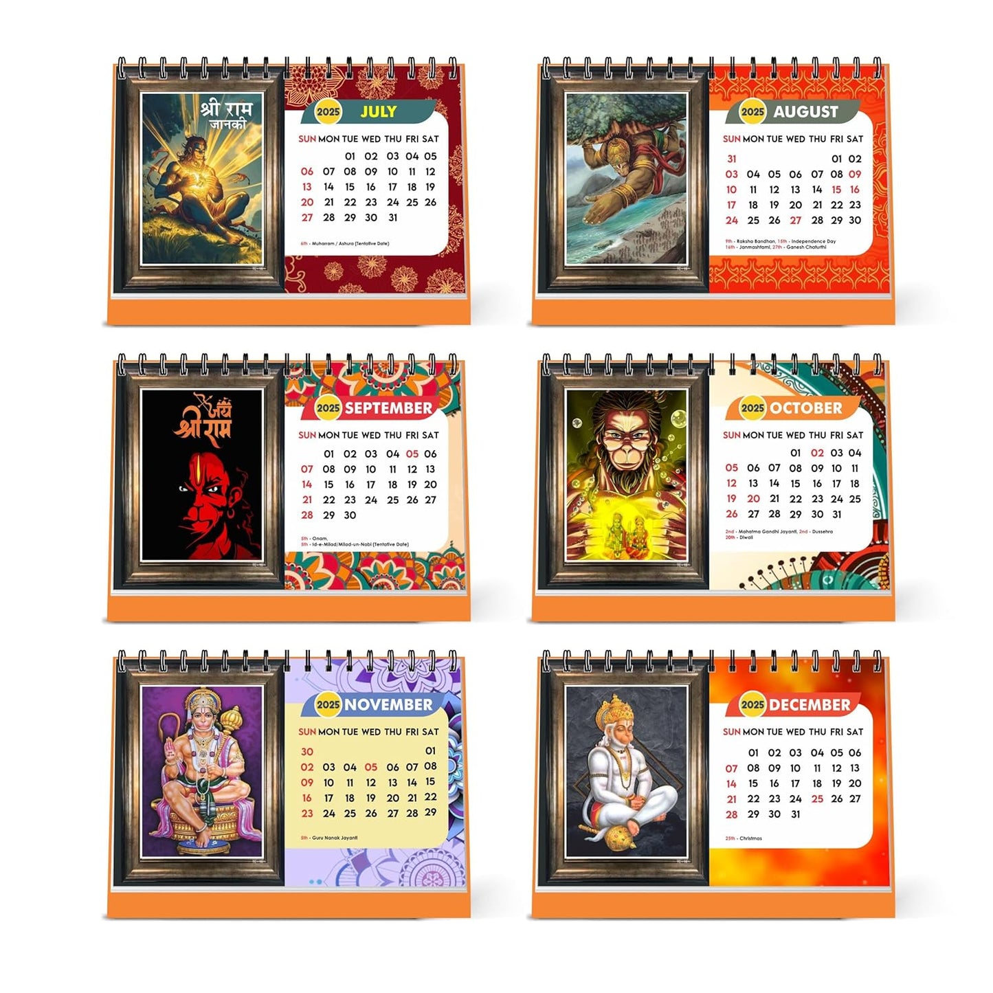 ESCAPER Hanuman Ji Calendar 2025