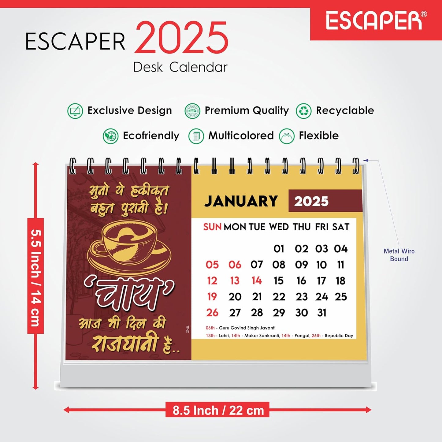 ESCAPER Tea Calendar 2025