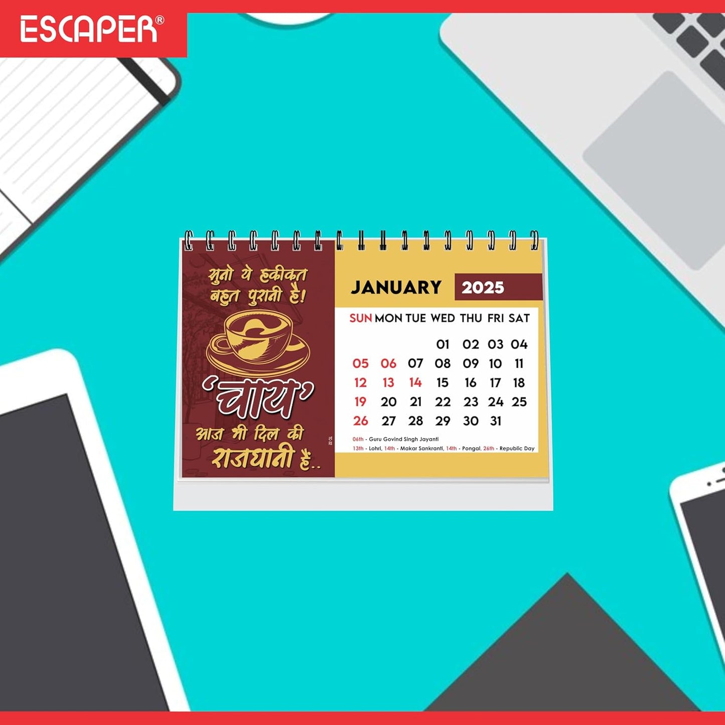 ESCAPER Tea Calendar 2025