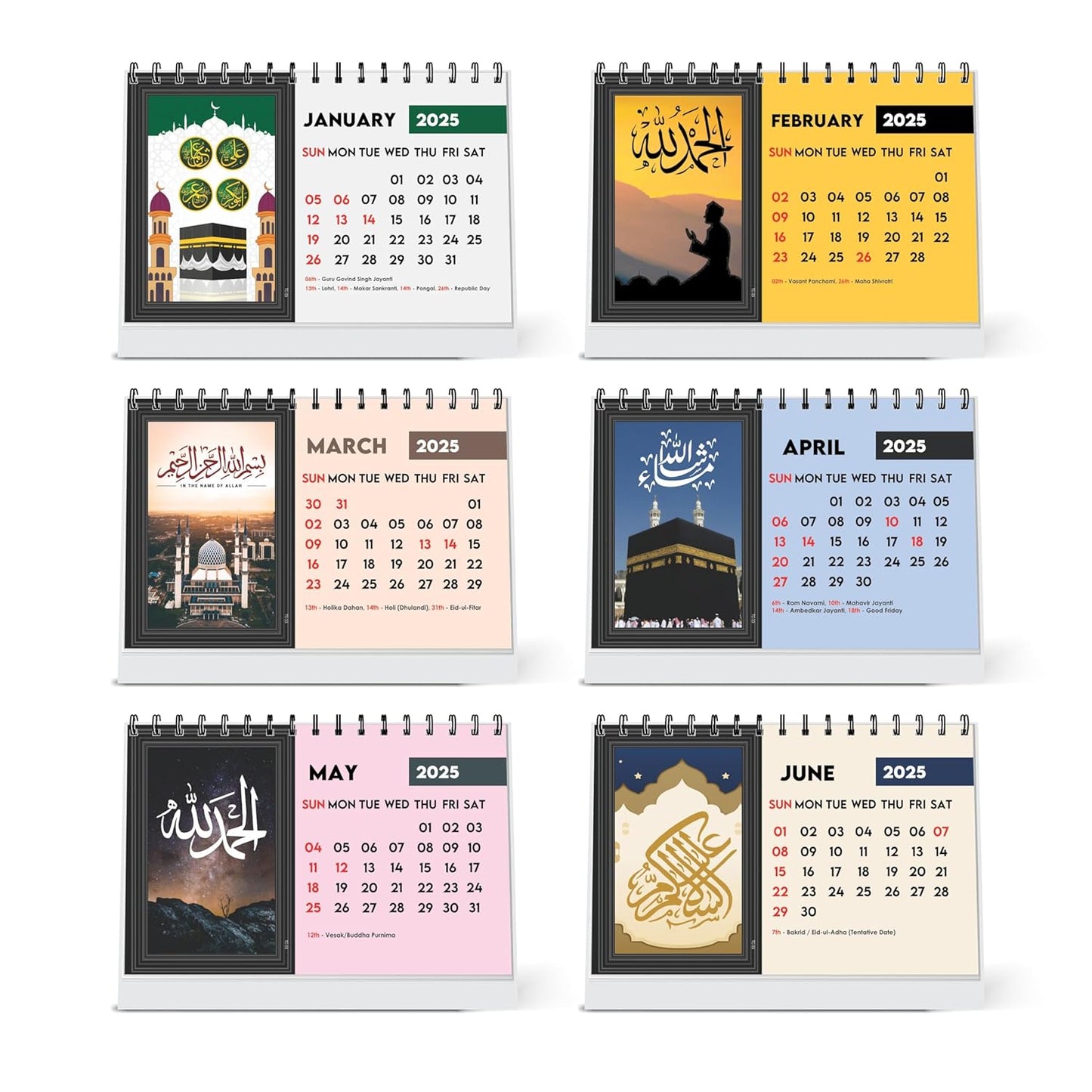 ESCAPER Islamic Calendar 2025