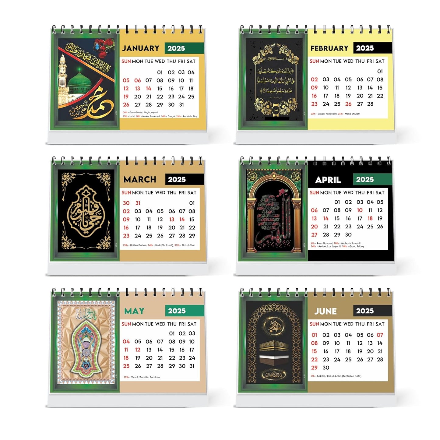 ESCAPER Islamic Calendar 2025