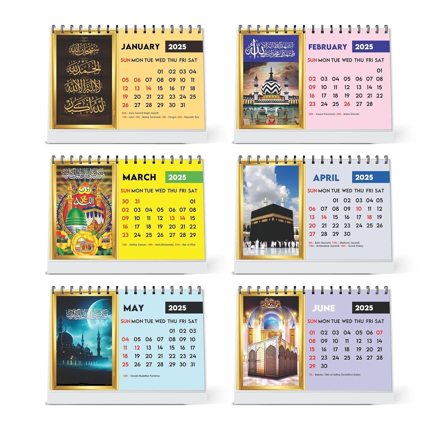 ESCAPER Islamic Calendar 2025