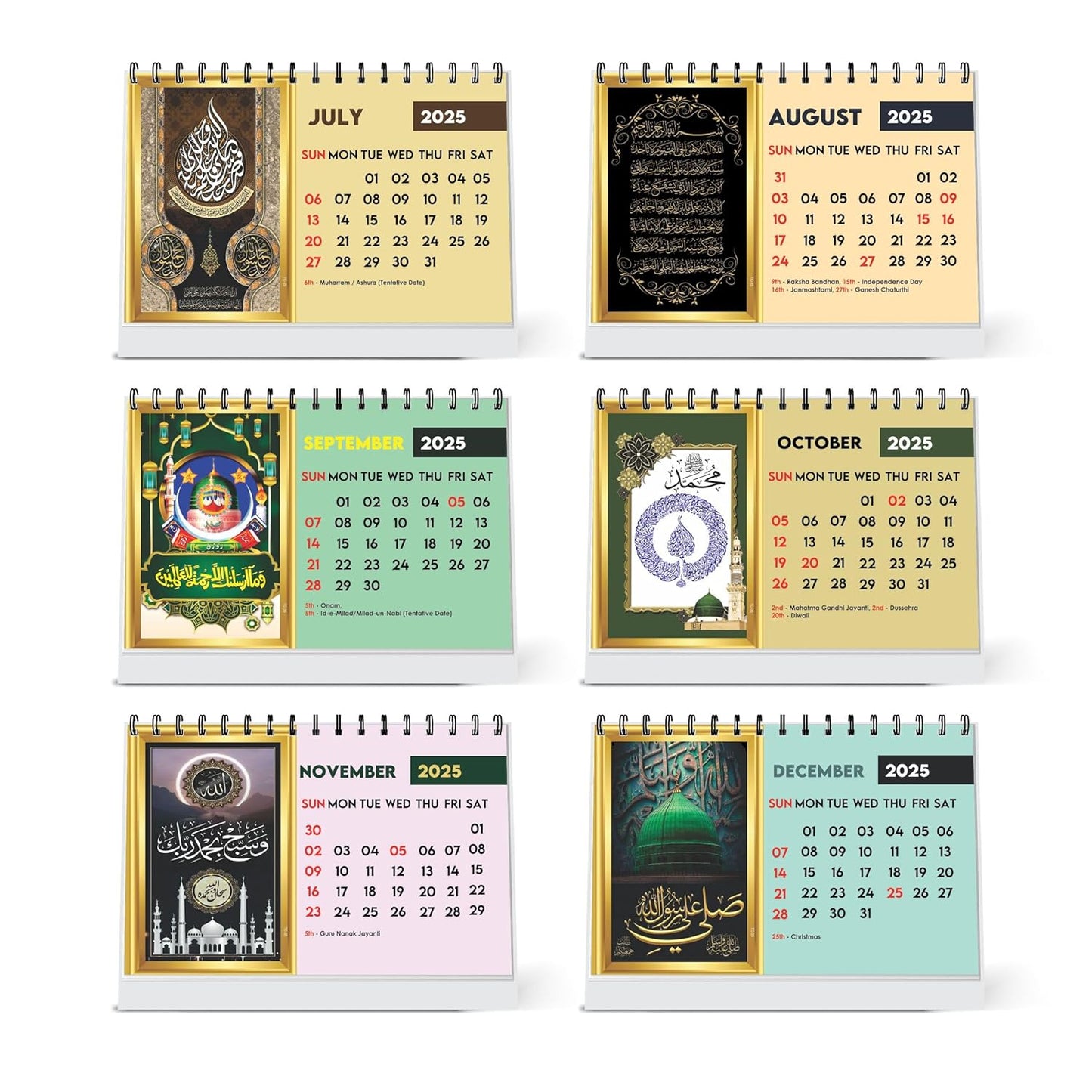 ESCAPER Islamic Calendar 2025