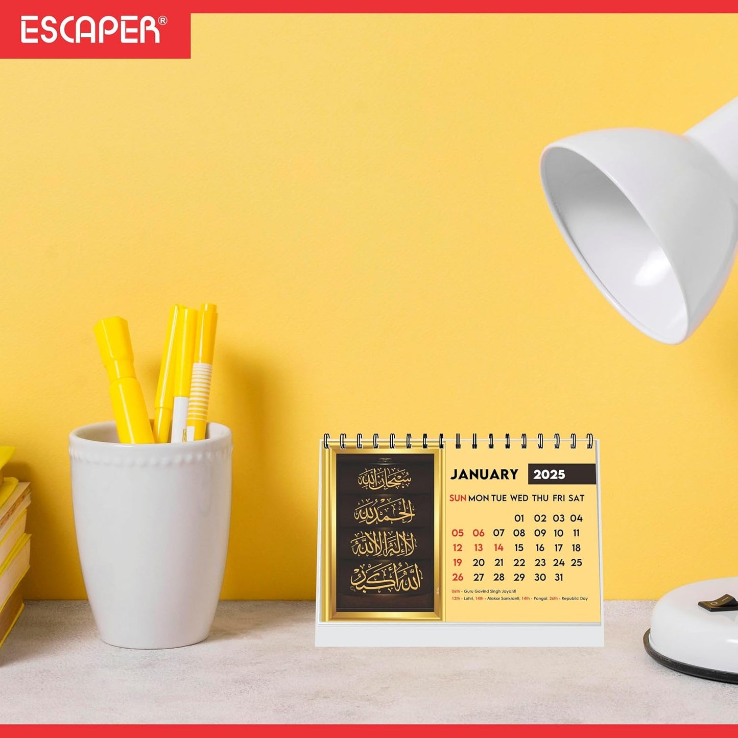 ESCAPER Islamic Calendar 2025