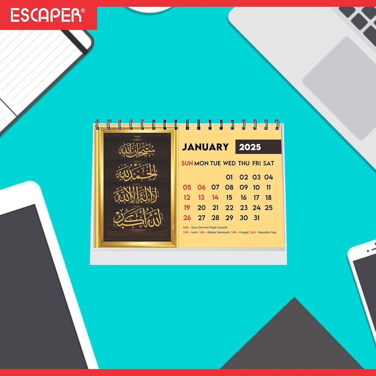 ESCAPER Islamic Calendar 2025