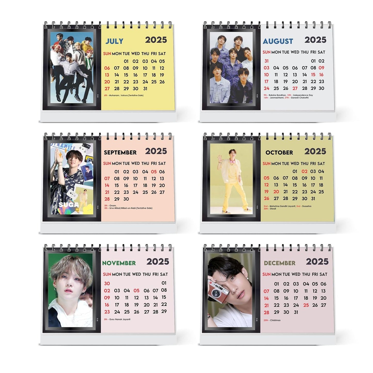 ESCAPER BTS Calendar 2025