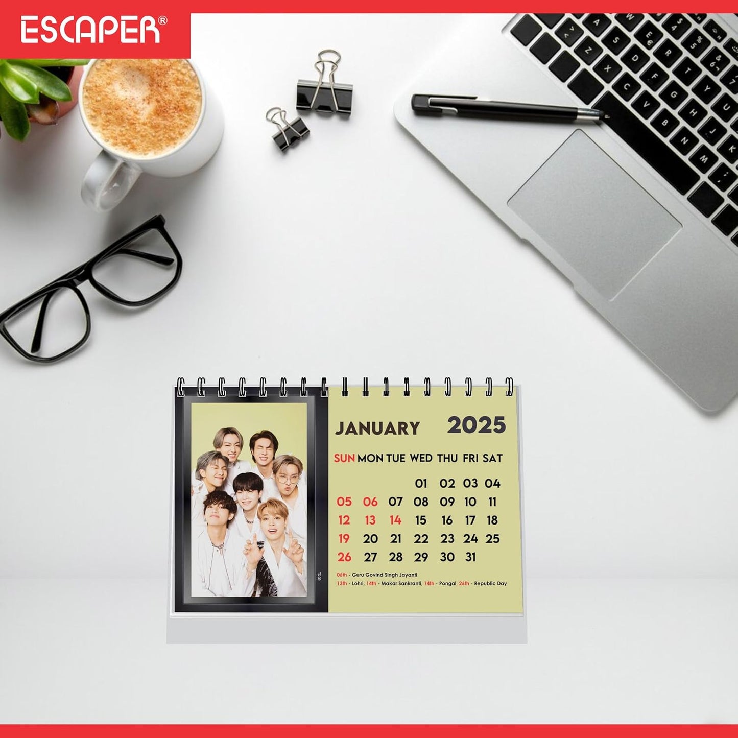 ESCAPER BTS Calendar 2025