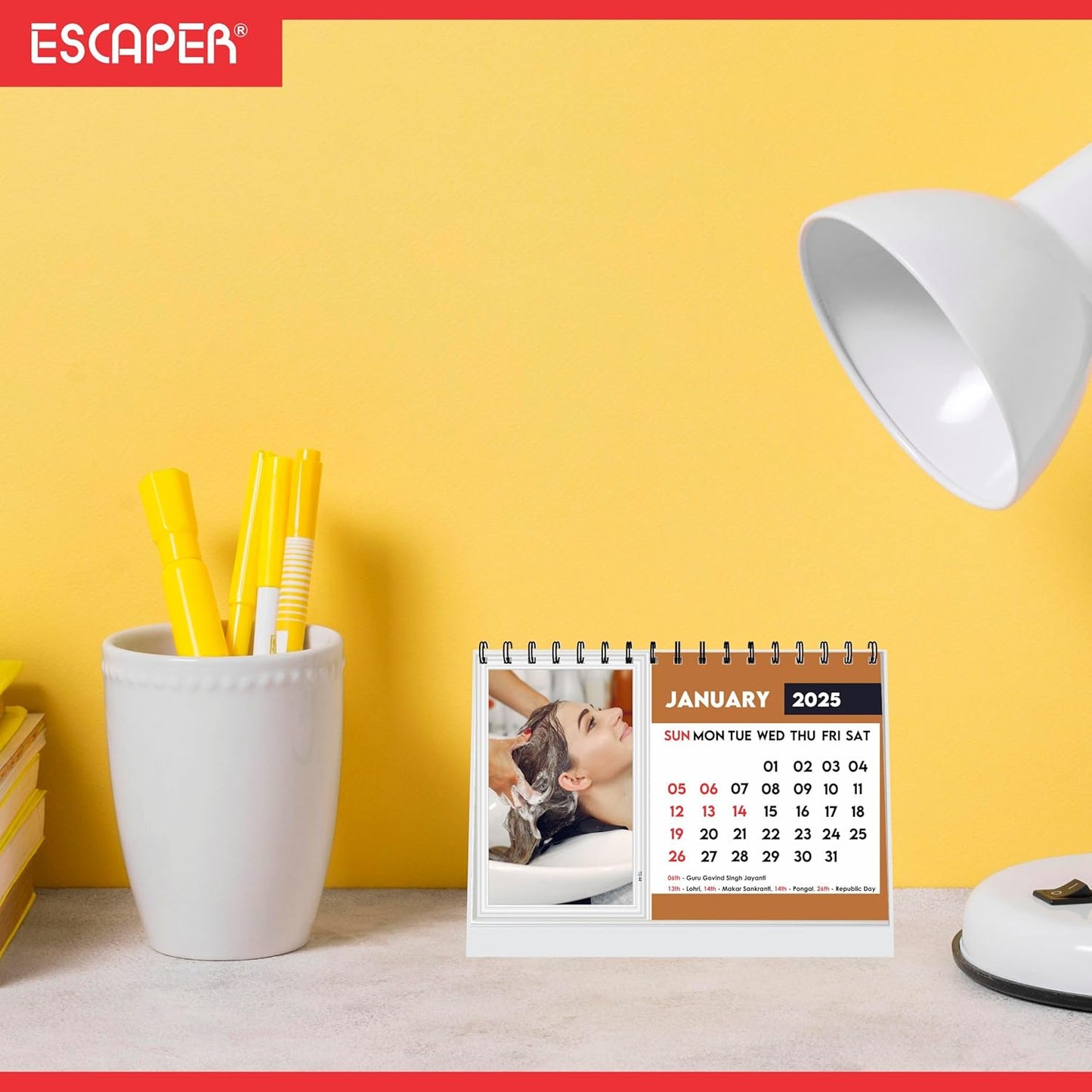 ESCAPER Beauty Salon Calendar 2025