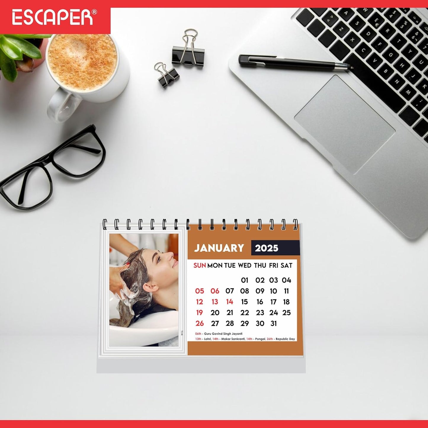 ESCAPER Beauty Salon Calendar 2025