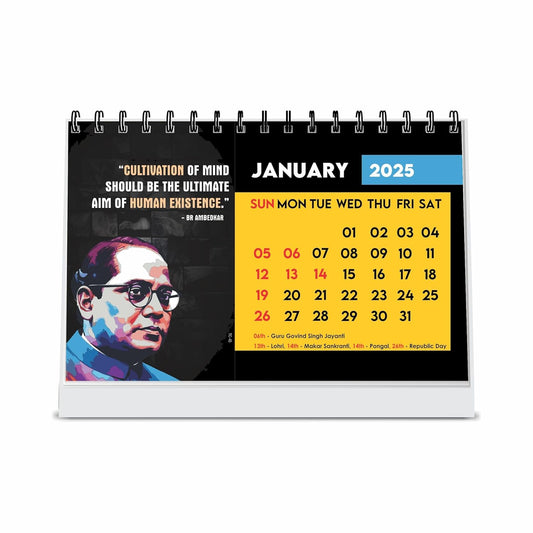 ESCAPER Inspirational Desk Calendar 2025