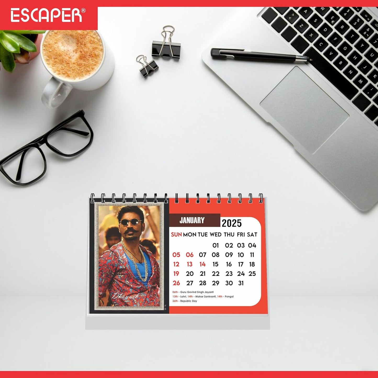 ESCAPER All Bollywood Actors Calendar 2025