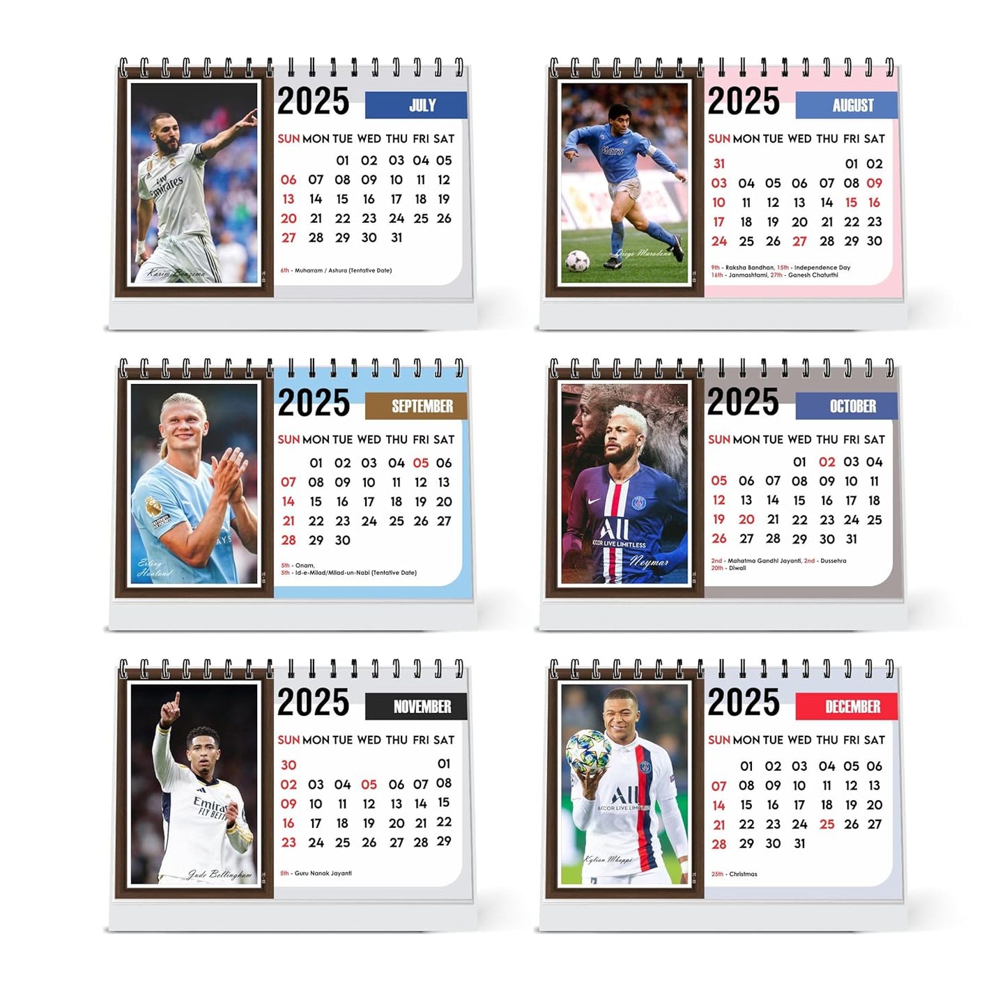 ESCAPER Football Calendar 2025