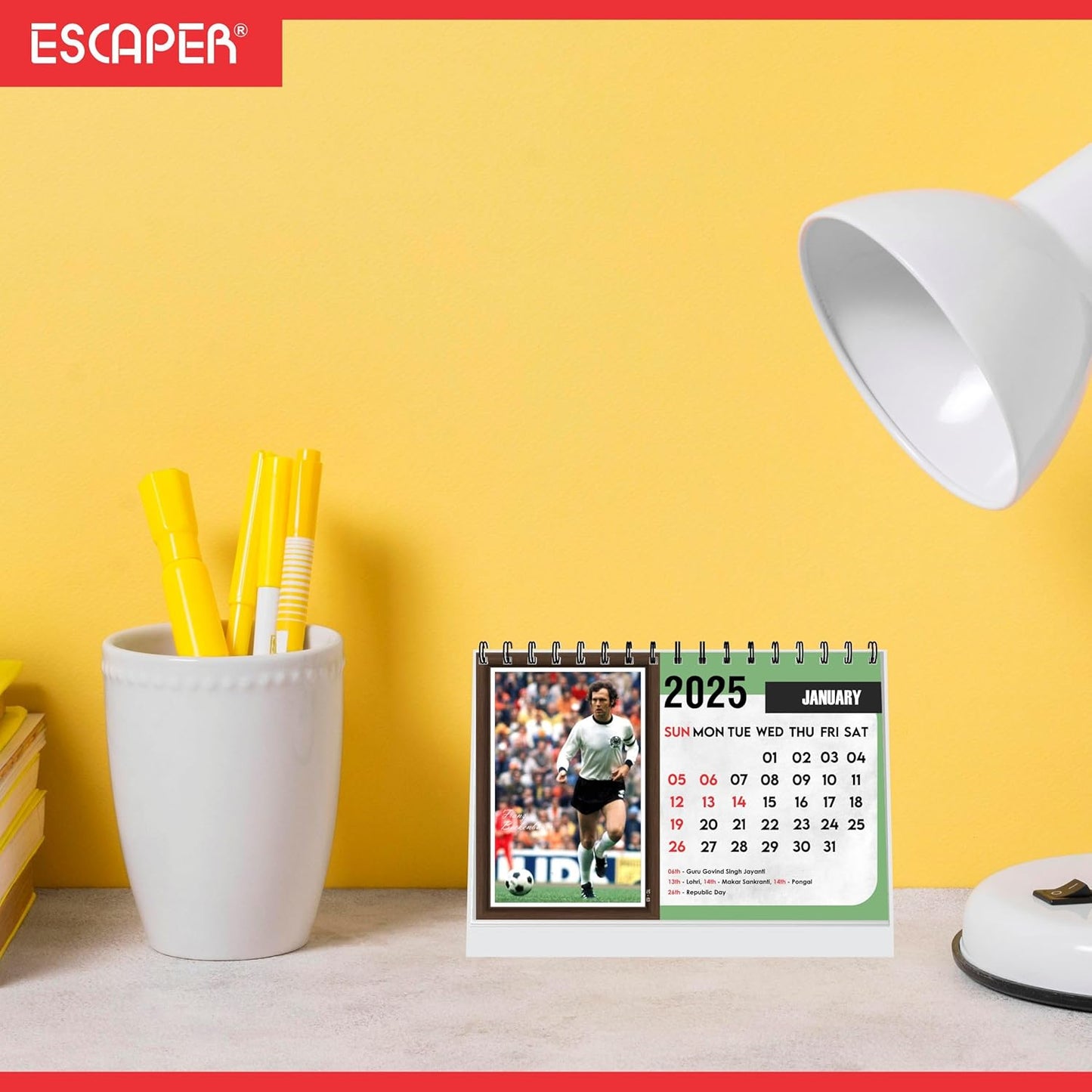 ESCAPER Football Calendar 2025