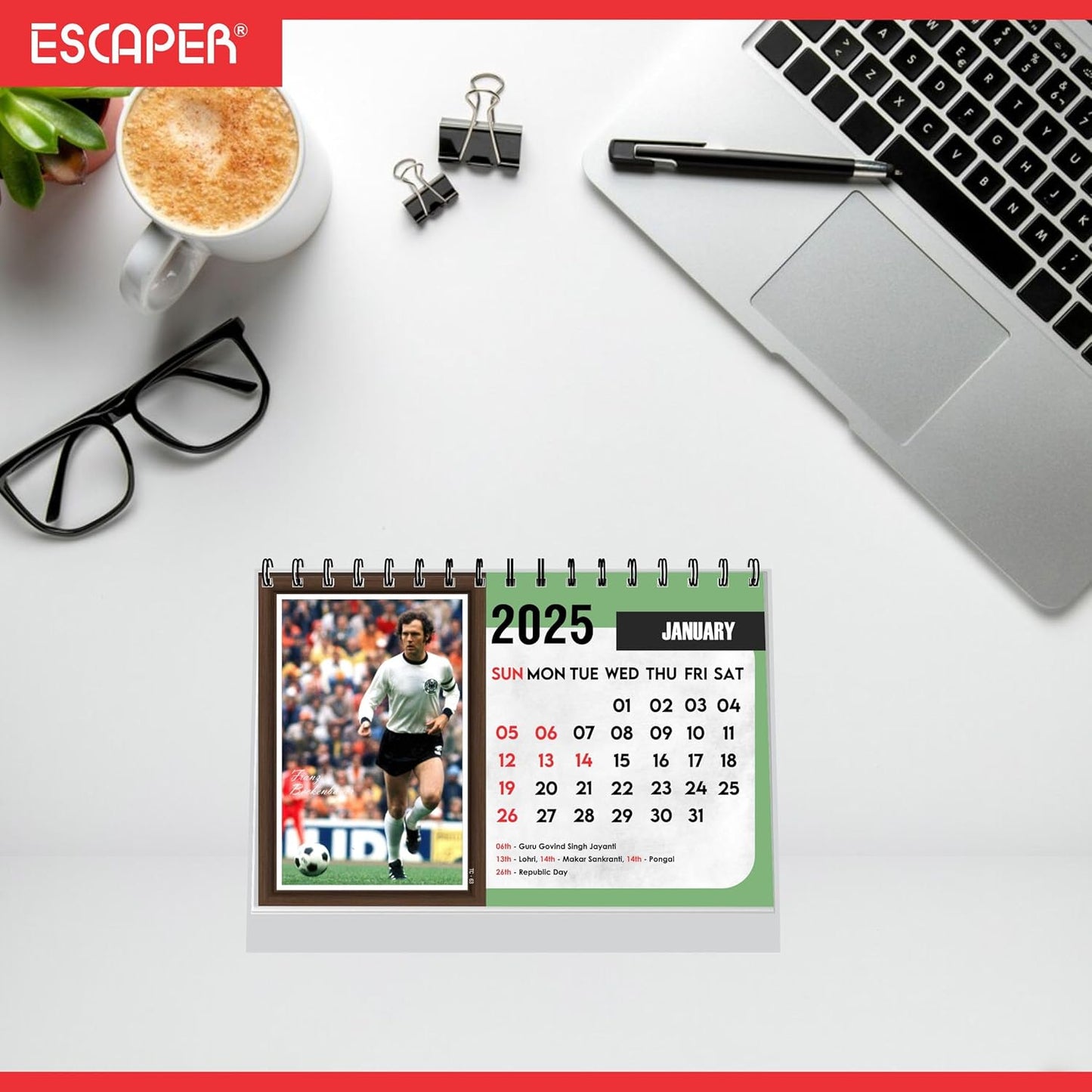 ESCAPER Football Calendar 2025