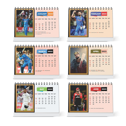 ESCAPER Cricket Calendar 2025