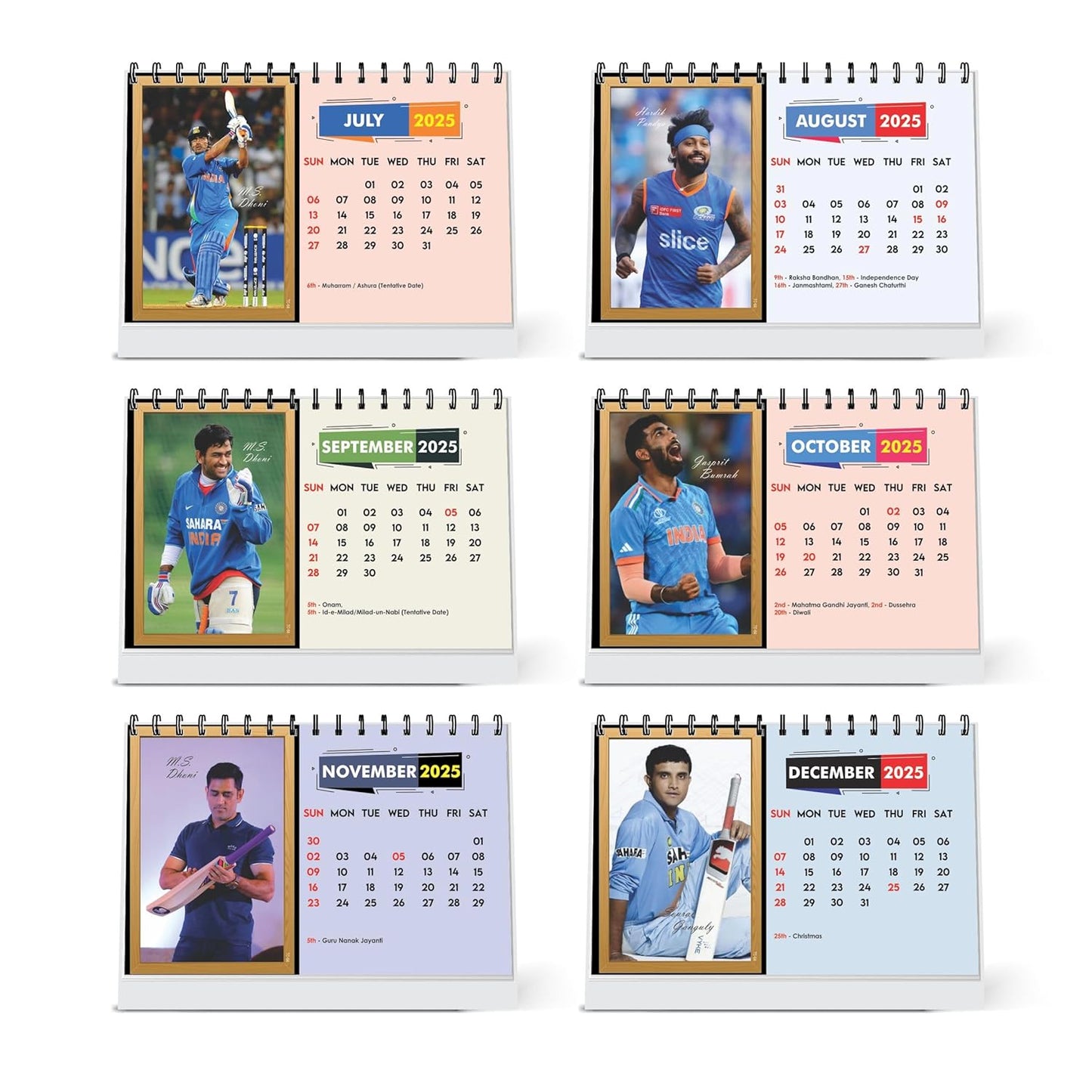 ESCAPER Cricket Calendar 2025