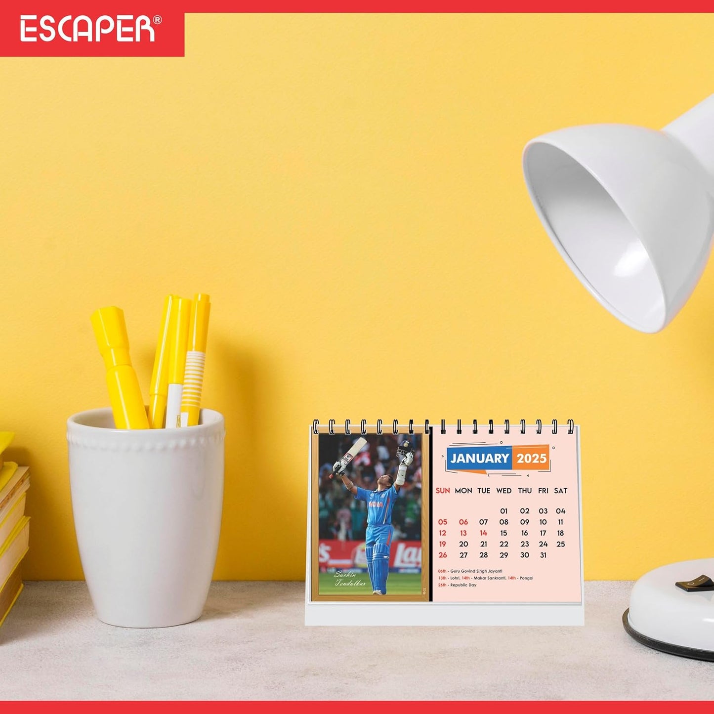 ESCAPER Cricket Calendar 2025