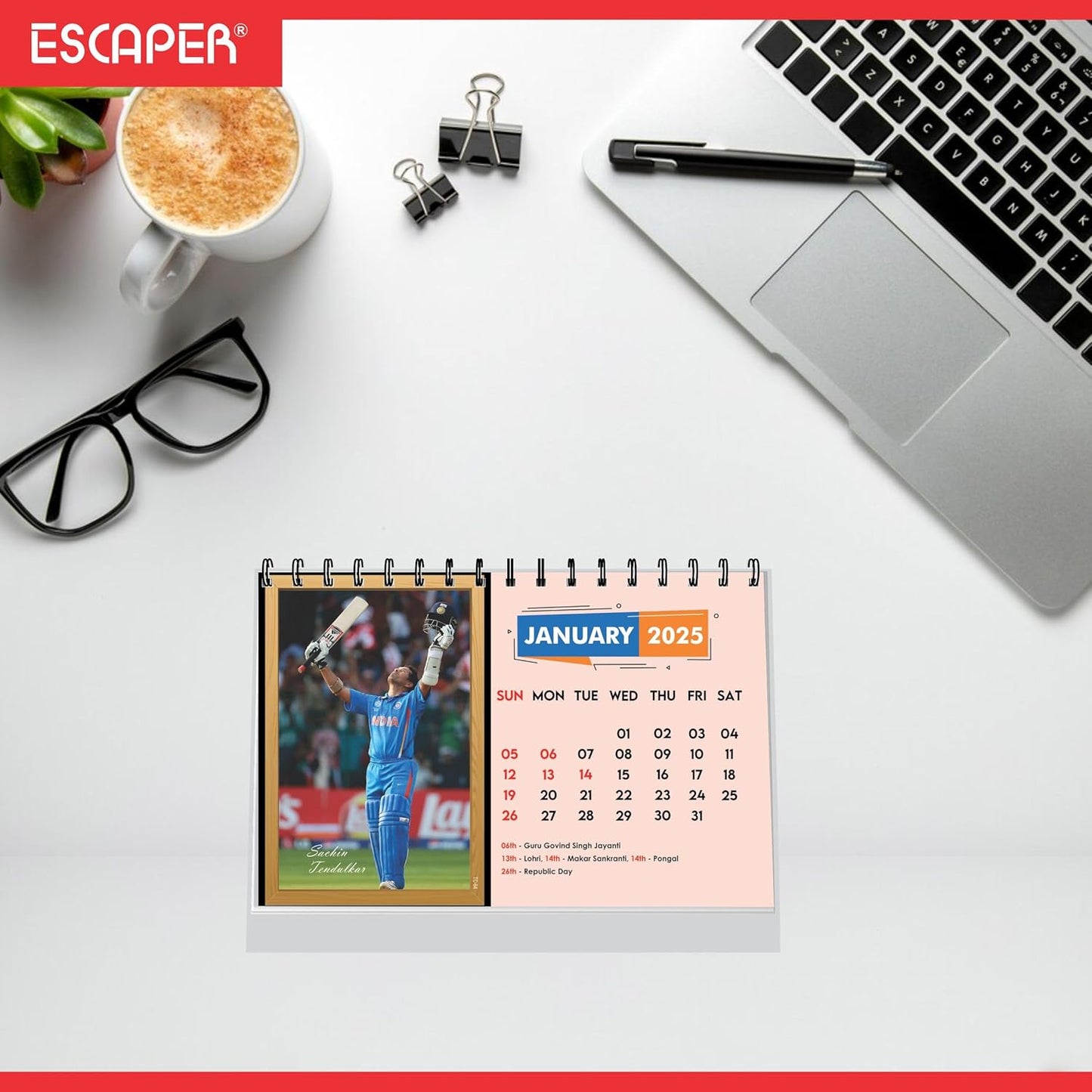 ESCAPER Cricket Calendar 2025