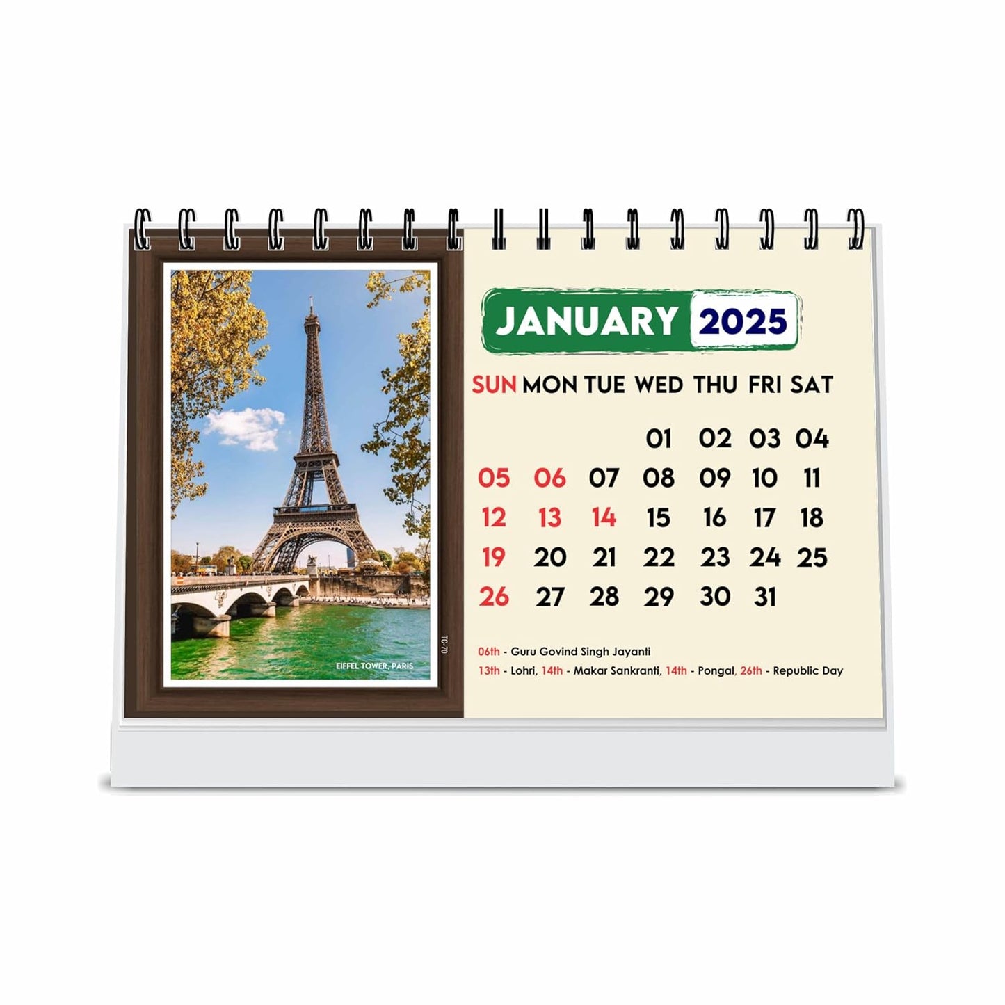 ESCAPER Travel Calendar 2025