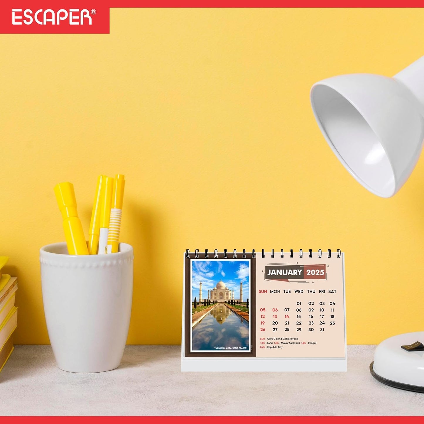 ESCAPER Travel Calendar 2025