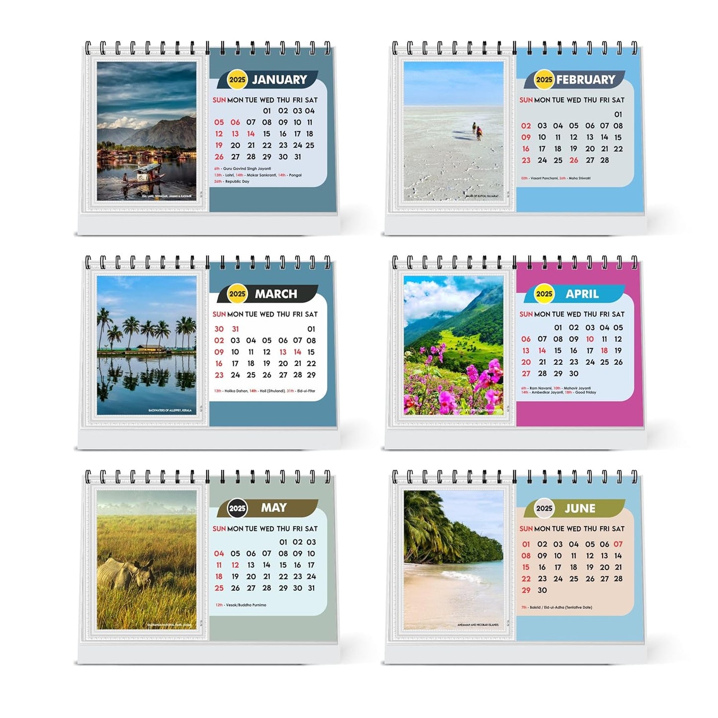 ESCAPER Travel Calendar 2025