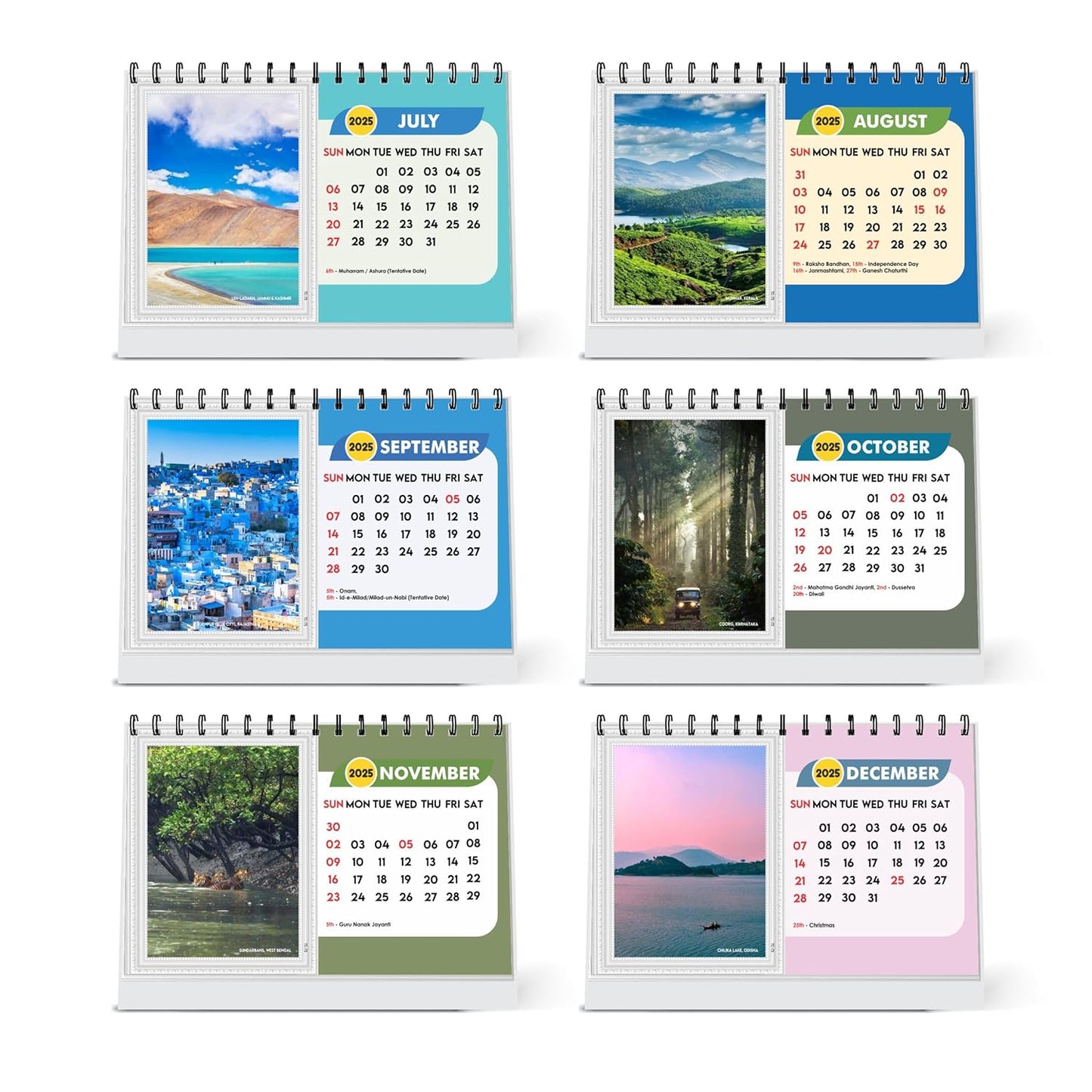 ESCAPER Travel Calendar 2025