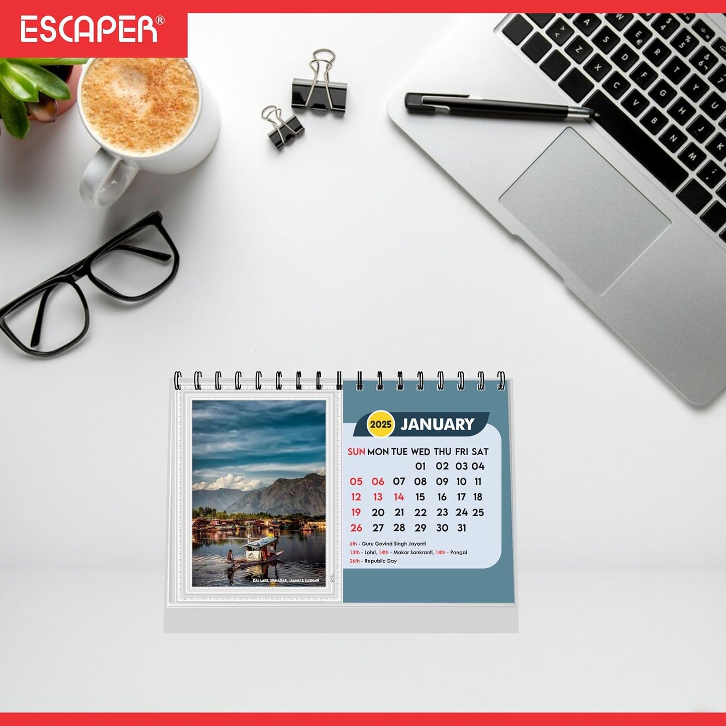 ESCAPER Travel Calendar 2025