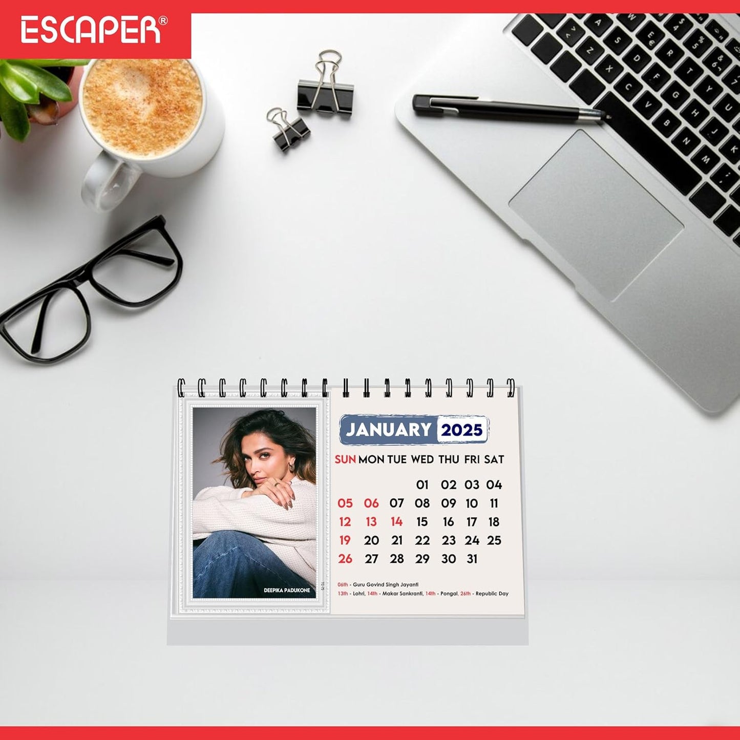 ESCAPER All Bollywood Actors Calendar 2025