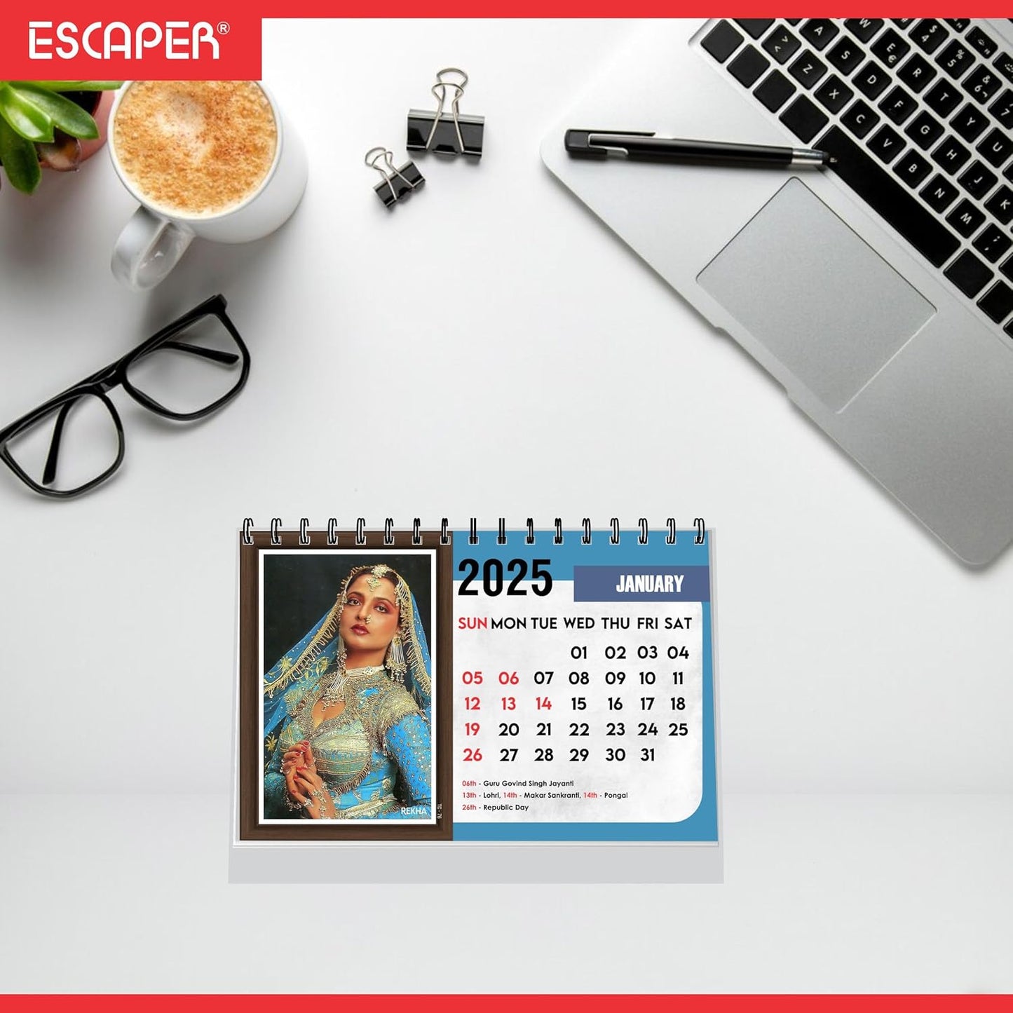 ESCAPER All Bollywood Actors Calendar 2025