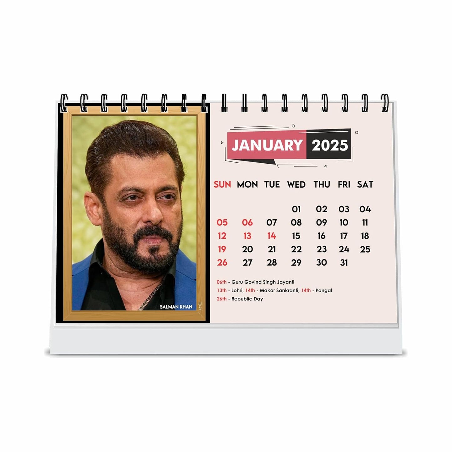 ESCAPER All Bollywood Actors Calendar 2025