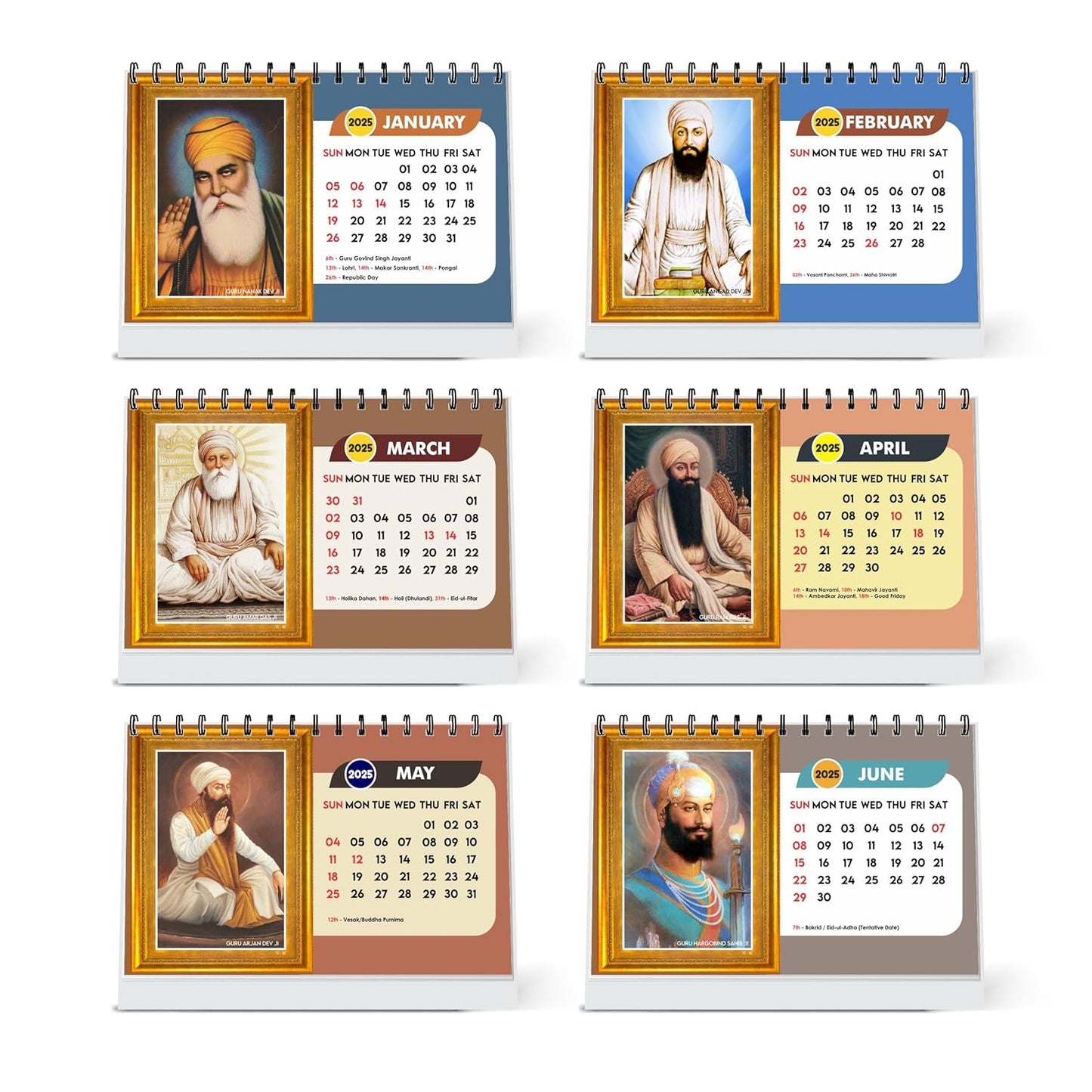 ESCAPER Sikh Calendar 2025