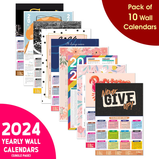 ESCAPER 2024 Wall Calendars Bundle