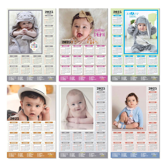 Cute Baby Wall Calendar 2025